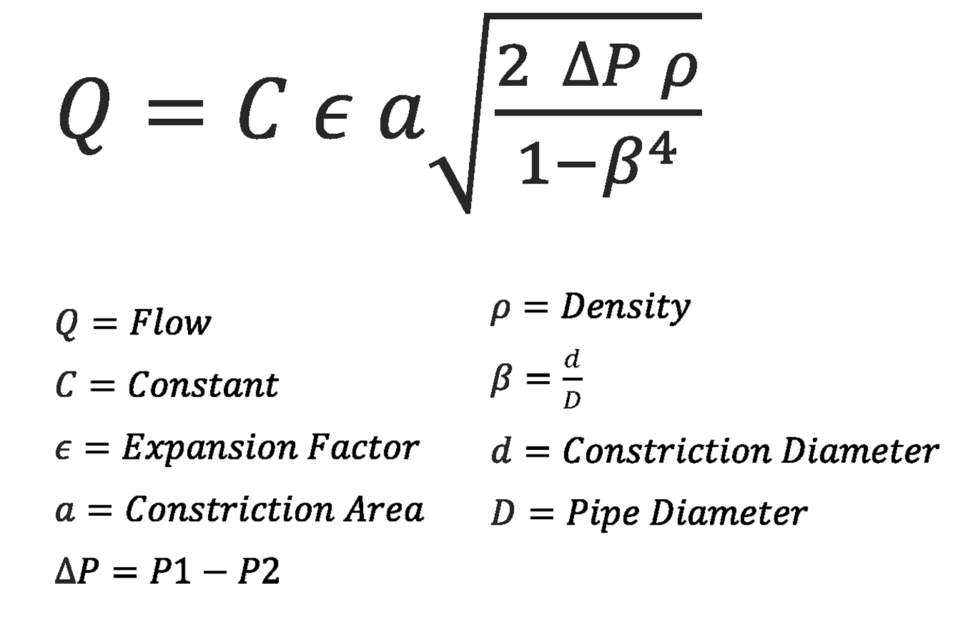 Flow Equation